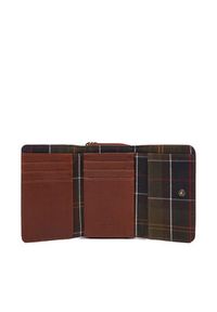 Barbour Duży Portfel Damski LLG0036BR11 Brązowy. Kolor: brązowy. Materiał: materiał #3