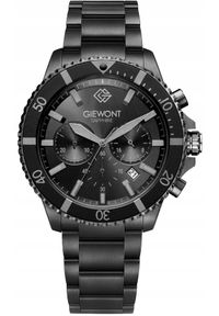 Zegarek Giewont Zegarek Męski Chronograph Sapphire Czarno Tytanowy GW3970-B1. Kolor: czarny #1