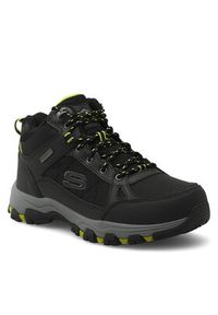 skechers - Skechers Trzewiki 204477BLK Czarny. Kolor: czarny. Materiał: materiał #6