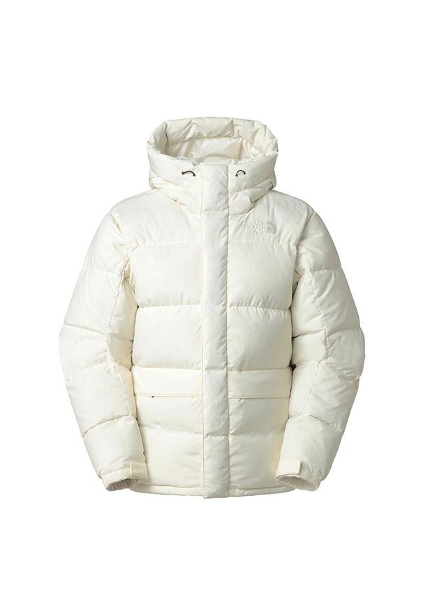 Kurtka męska The North Face Himalayan 0A8EBHQLI1 - biała. Kolor: biały. Materiał: nylon, materiał, puch. Sezon: zima