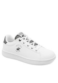 Beverly Hills Polo Club Sneakersy V12-762(IV)DZ Biały. Kolor: biały. Materiał: skóra #6
