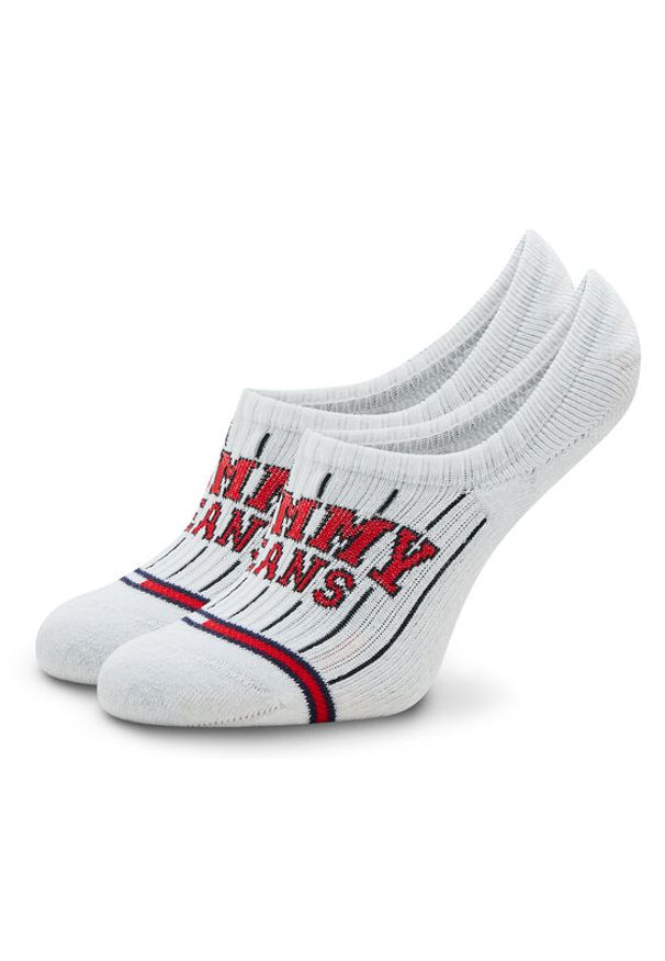 Tommy Jeans Skarpety stopki unisex 701223922 Biały. Kolor: biały. Materiał: bawełna, materiał