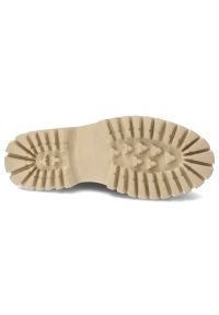 Zielone Mokasyny Filippo Stylowe Obuwie Damskie. Zapięcie: klamry. Kolor: zielony. Materiał: zamsz. Szerokość cholewki: normalna. Styl: elegancki #4