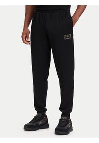 EA7 Emporio Armani Spodnie dresowe 7M002248 AF26242 UC001 Czarny Regular Fit. Kolor: czarny. Materiał: syntetyk #1