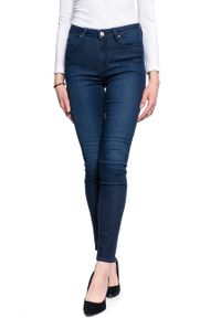 Lee - LEE SCARLETT HIGH DAMSKIE SPODNIE JEANSOWE CLEAN WHEATON L626RKEX