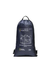National Geographic Torba Packable Duffel Backpack Small N10440.49 Granatowy. Kolor: niebieski. Materiał: materiał #3