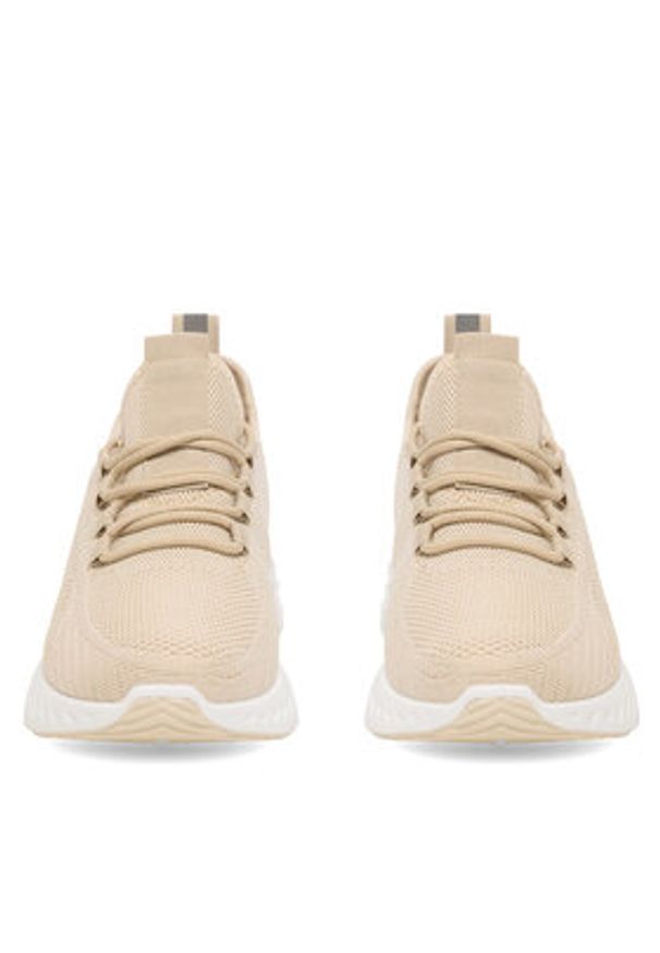 Jenny Fairy Sneakersy WYL0310-01 Beżowy. Kolor: beżowy. Materiał: materiał