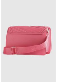 Valentino by Mario Valentino - VALENTINO Tłoczona różowa torebka souvenir re satchel. Kolor: różowy. Materiał: z tłoczeniem