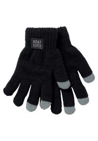HEAT KEEPER - Rękawiczki termiczne Dziecięce z I-touch. Kolor: czarny. Sport: turystyka piesza