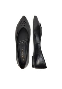 Eva Minge Baleriny LEILA-SLT14086-1 Czarny. Kolor: czarny. Materiał: skóra #3
