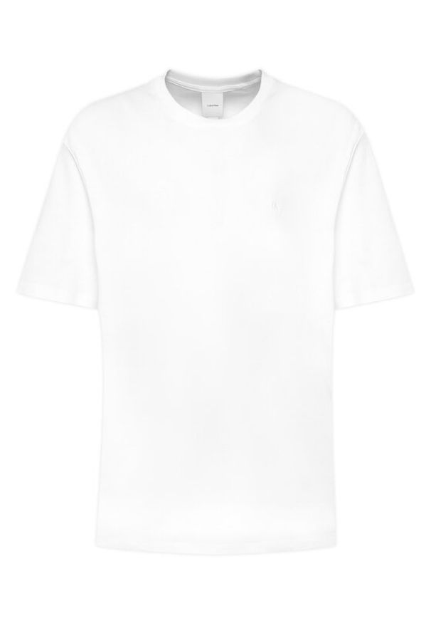 Calvin Klein Koszula LV04LB275G Biały Relaxed Fit. Kolor: biały. Materiał: bawełna