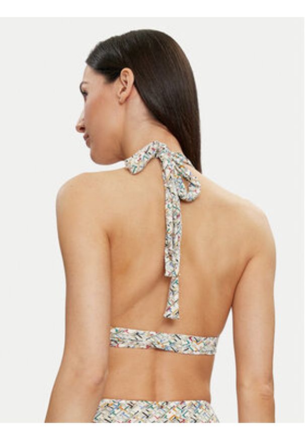 TOMMY HILFIGER - Tommy Hilfiger Góra od bikini UW0UW05270 Kolorowy. Materiał: syntetyk. Wzór: kolorowy