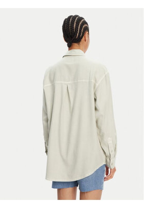 RVCA Koszula Showdown 23B051501 Zielony. Kolor: zielony. Materiał: wiskoza