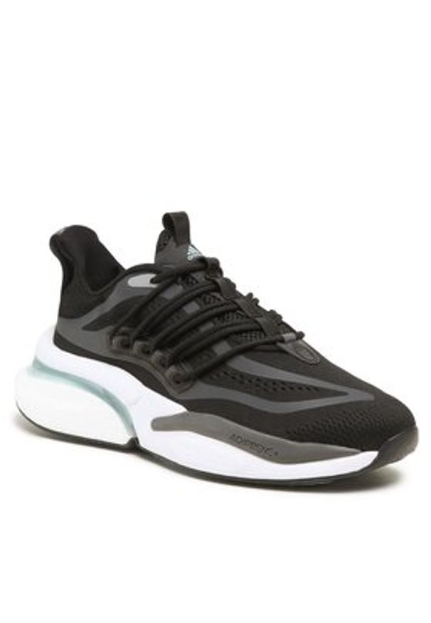 Adidas - adidas Sneakersy Alphaboost V1 Sustainable BOOST HP2758 Czarny. Kolor: czarny. Materiał: materiał