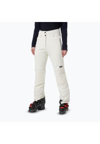 Spodnie narciarskie damskie Helly Hansen Avanti Stretch. Kolor: biały. Sezon: zima. Sport: narciarstwo #1