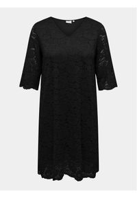 ONLY Carmakoma Sukienka koktajlowa Summer 15309315 Czarny Regular Fit. Kolor: czarny. Materiał: syntetyk. Styl: wizytowy #1