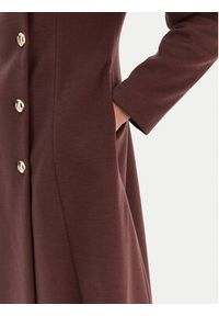 Rinascimento Płaszcz przejściowy CFC0126730003 Brązowy Regular Fit. Kolor: brązowy. Materiał: syntetyk #5