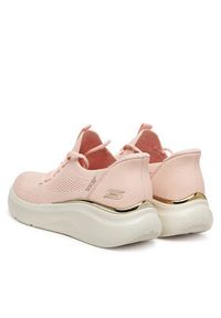 skechers - Skechers Sneakersy Bobs B Love-True Delight 117617/LTPK Różowy. Kolor: różowy. Materiał: materiał