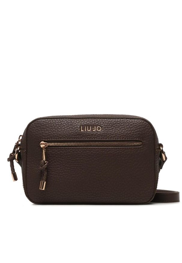 Torebka Liu Jo. Kolor: brązowy. Wzór: moro
