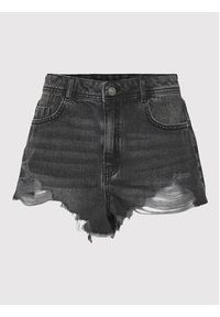 Noisy may - Noisy May Szorty jeansowe Drew 27020603 Czarny Regular Fit. Kolor: czarny. Materiał: jeans, bawełna