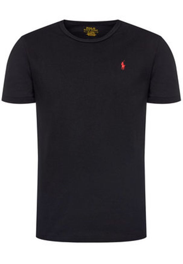 Polo Ralph Lauren T-Shirt Classics 710811284001 Czarny Regular Fit. Typ kołnierza: polo. Kolor: czarny. Materiał: bawełna