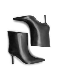 Gino Rossi Botki IRINA-110518 Czarny. Kolor: czarny. Materiał: skóra #2