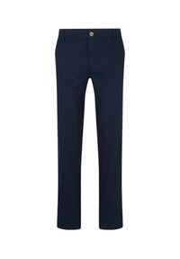 Tom Tailor Spodnie materiałowe 1035045 Granatowy Regular Fit. Kolor: niebieski. Materiał: bawełna #6