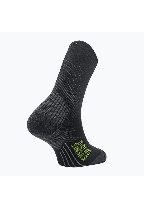 TEKO - Skarpety sportowe z wełny Merino Teko ecoHIKE Medium Full Cushion Hiking 3.0. Kolor: czarny. Materiał: wełna