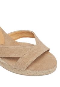 Castañer Espadryle Bailey 25633 Beżowy. Kolor: beżowy. Materiał: materiał #2