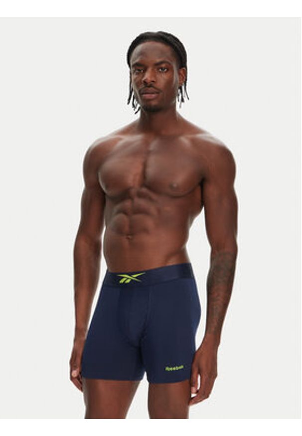 Reebok Komplet bielizny WARNER - AW24 (3-pack) Kolorowy. Materiał: poliester, syntetyk. Wzór: kolorowy