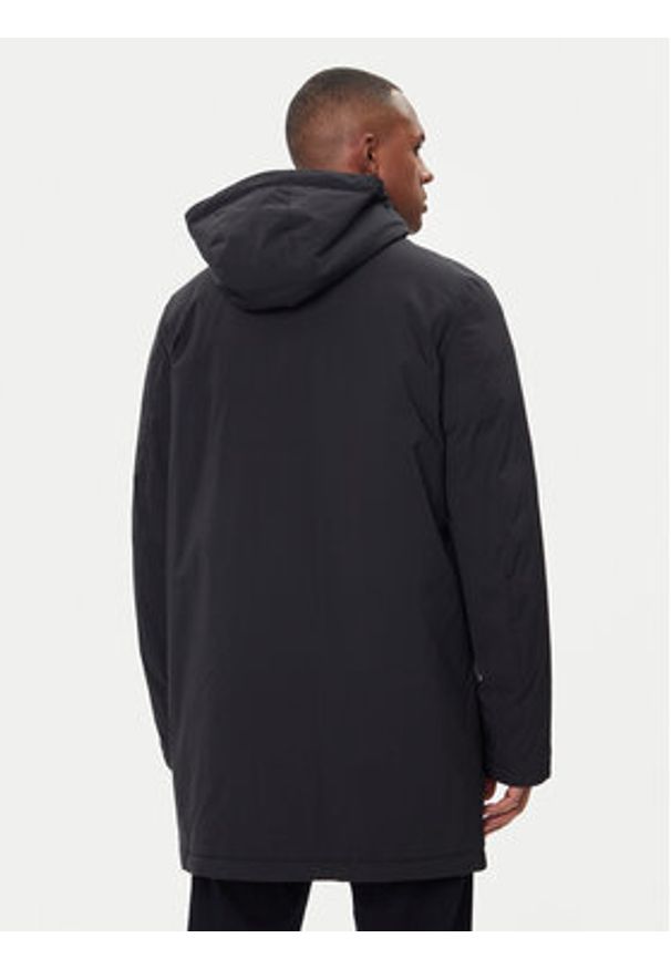 Geox Płaszcz zimowy Aurelio M5625K T3194 F9000 Czarny Regular Fit. Kolor: czarny. Materiał: syntetyk. Sezon: zima