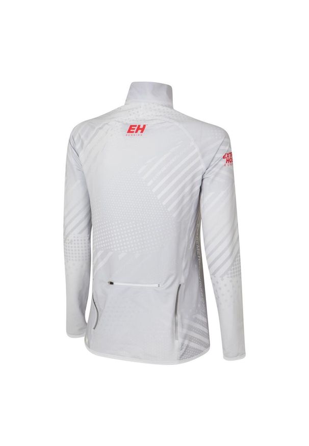 Bluza damska do biegania rozpinana EXTREME HOBBY POLSKA PRIME. Kolor: biały. Materiał: poliester, elastan. Sezon: jesień, wiosna. Sport: bieganie