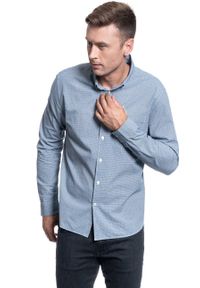 Lee - KOSZULA MĘSKA LEE REFINED SLIM BUTTON INDIGO L69XHGDK 112117231 #7