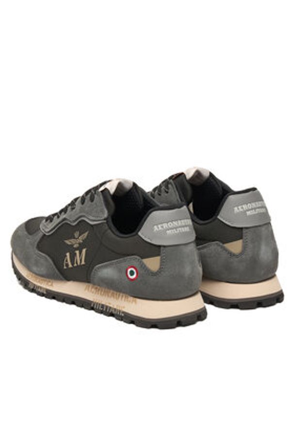 Aeronautica Militare Sneakersy 252SC0320UPL00313 Czarny. Kolor: czarny. Materiał: materiał