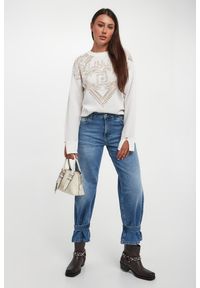 Liu Jo - Sweter damski wełniany LIU JO. Materiał: wełna #2