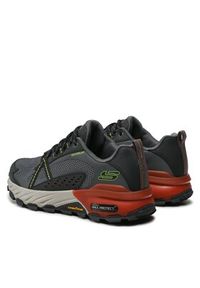 skechers - Skechers Półbuty Max Protect 237303/CCMT Szary. Kolor: szary. Materiał: materiał