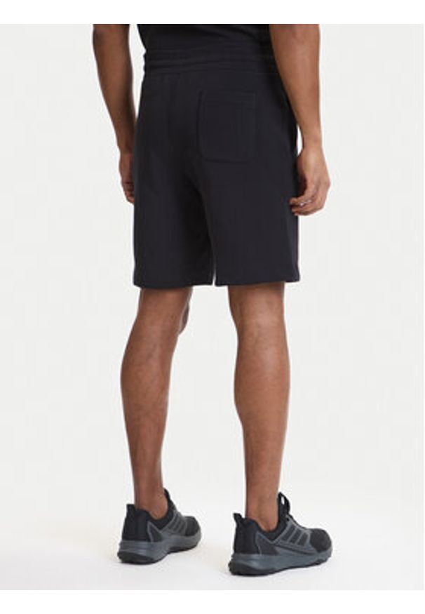 Parajumpers Szorty sportowe Cairo Easy 26SMPMPAEY25 Czarny Regular Fit. Kolor: czarny. Materiał: bawełna. Styl: sportowy