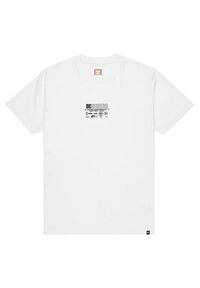 DC Shoes T-Shirt Made Custom EDYZT04368 Biały Regular Fit. Kolor: biały. Materiał: bawełna #2