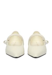 Gino Rossi - GINO ROSSI Baleriny CEO-ROSE-LT2512-72 Biały. Kolor: biały. Materiał: skóra #5