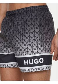 Hugo - HUGO Szorty kąpielowe Palms 50561097 Szary Regular Fit. Kolor: szary. Materiał: syntetyk #2