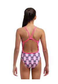 FUNKITA - Strój kąpielowy dziewczęcy jednoczęściowy na basen plażę Funkita. Kolor: wielokolorowy, różowy, czarny