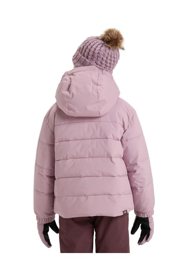 Roxy - Kurtka śniegowa techniczna dla Dziewczynki SNOWYHILL PUFFY 10K Różowy. Kolor: różowy. Sezon: zima. Sport: narciarstwo