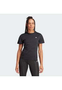 Adidas - Koszulka Designed for Training. Kolor: czarny. Materiał: materiał. Sport: fitness #1