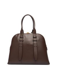 Pinko - PINKO Torebka Bowling Bag Medium AI 25-26 PLTT 105172 A0QO Brązowy. Kolor: brązowy. Materiał: skórzane #5