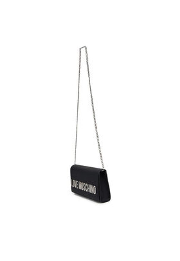 Love Moschino - LOVE MOSCHINO Torebka JC4103PP1NKD000B Czarny. Kolor: czarny. Materiał: skórzane