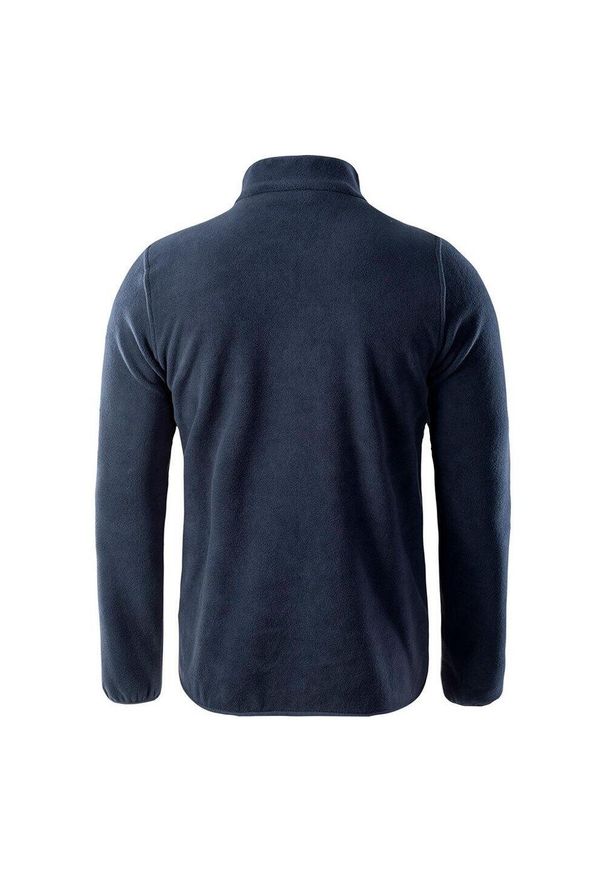 Hi-tec - Bluza Polarowa Męska Zoe II. Kolor: niebieski. Materiał: polar. Sezon: zima. Sport: turystyka piesza