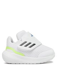 Adidas - adidas Sneakersy RunFalcon 3.0 Hook-and-Loop Shoes IG7276 Biały. Kolor: biały. Sport: bieganie #1