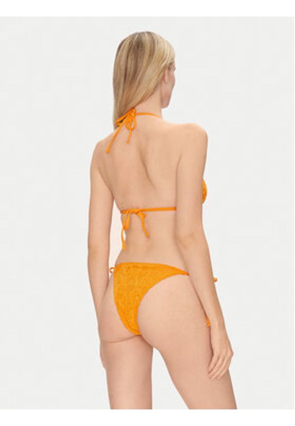 Emporio Armani Bikini EW000786 AF12185 F3003 Pomarańczowy. Kolor: pomarańczowy. Materiał: syntetyk
