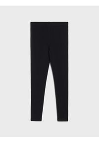 Sinsay - Legginsy w stylu basic - czarny. Kolor: czarny