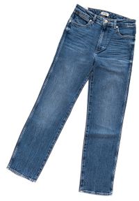 Wrangler - WRANGLER RETRO STRAIGHT PIXI BLUE W238RH17R. Stan: podwyższony. Styl: retro #3